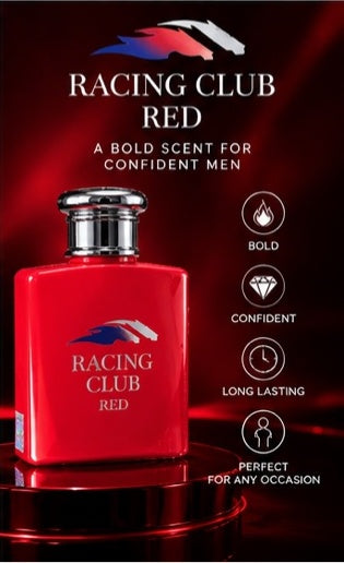 racing club red – bold luxury for men