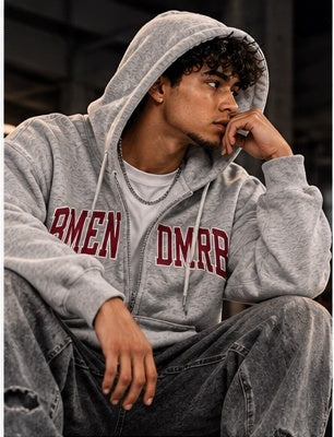 bmen dmrb zip-up hoodie – premium streetwear jacket