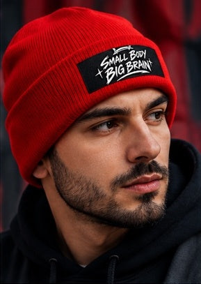 Small Body Big Brain Premium Cuffed Beanie