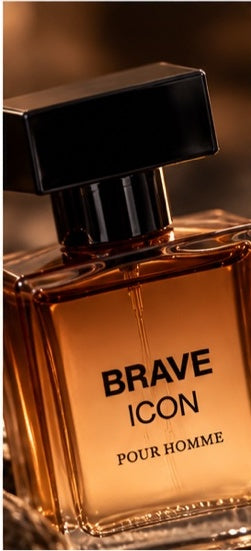 brave icon pour homme fragrance set with travel spray