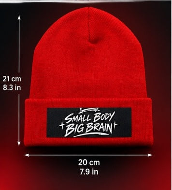 Small Body Big Brain Premium Cuffed Beanie