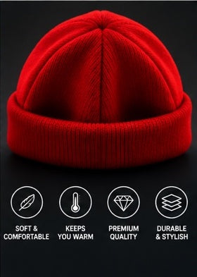 Small Body Big Brain Premium Cuffed Beanie