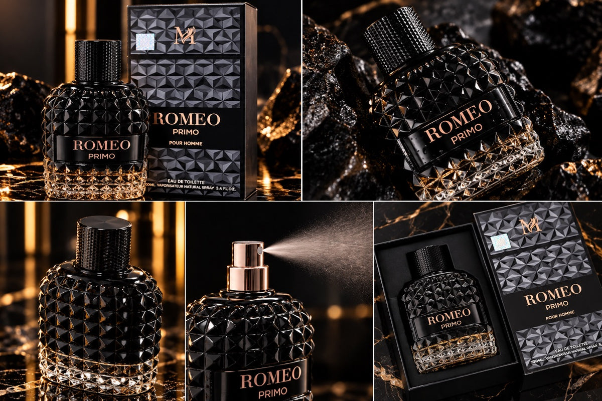 romeo primo pour homme – dark luxury fragrance