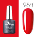 VENALISA 3-in-1 UV Gel Polish One-Step Gel Lacquer Organic Soak off Nail Art Varnish for LED/UV Light New Arrival Nail Salon