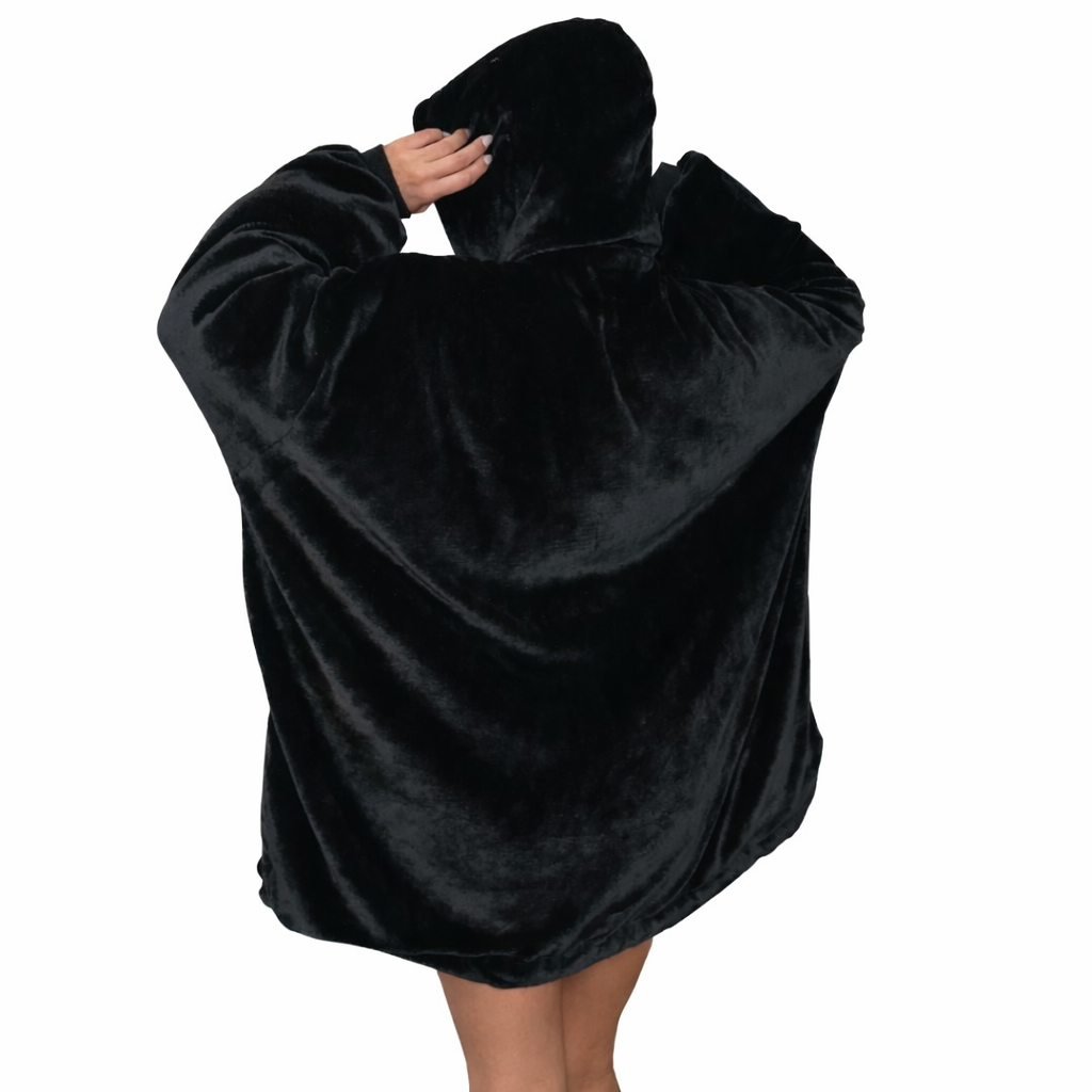 Black Blanket Hoodie