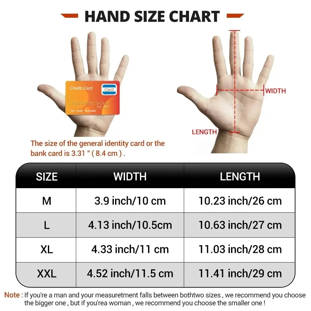 Warm Winter Waterproof Windproof Anti-slip Gloves