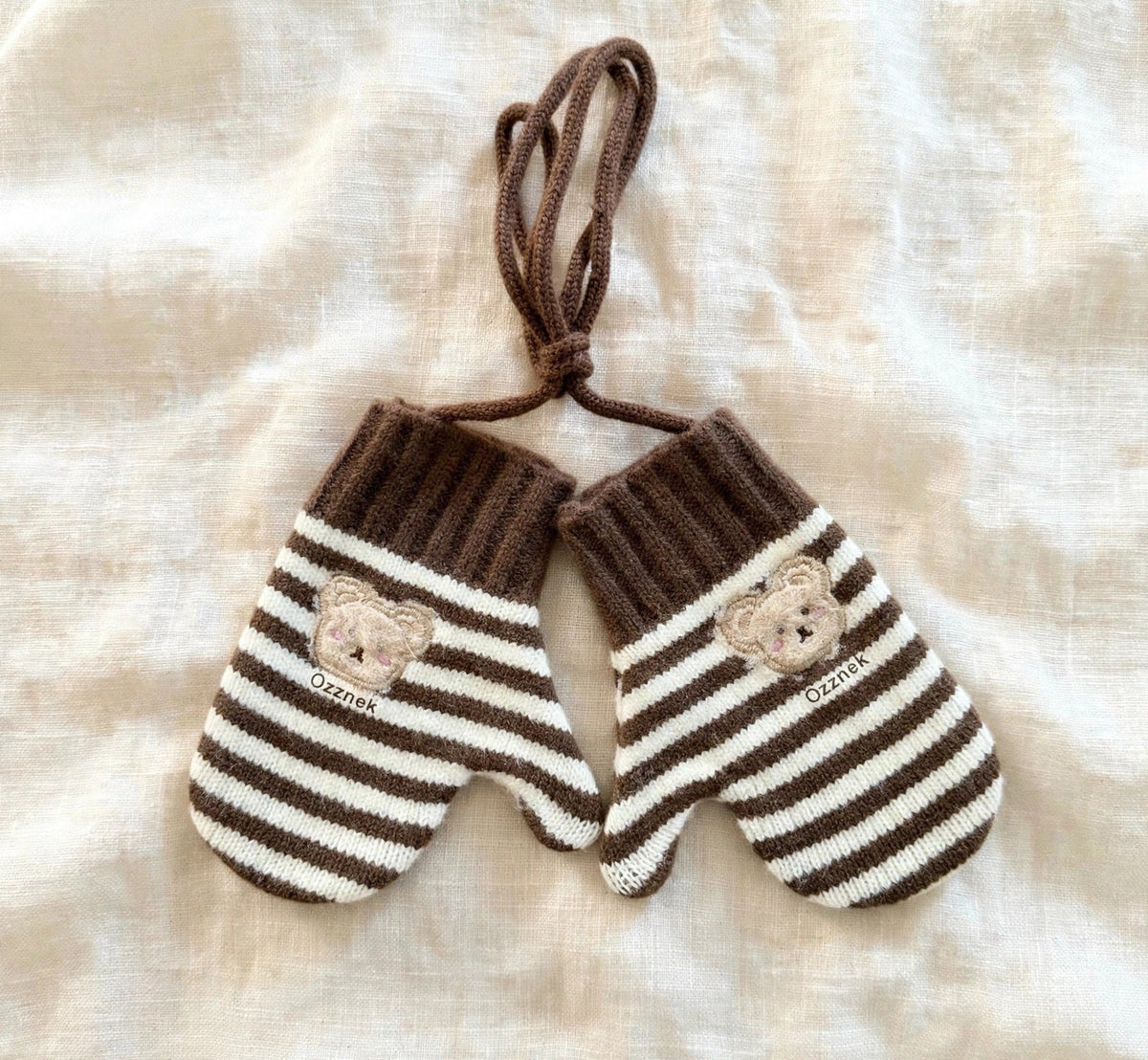 Pre-Order Kids Winter Gloves with String | Warm Toddler Mittens 2-5Y