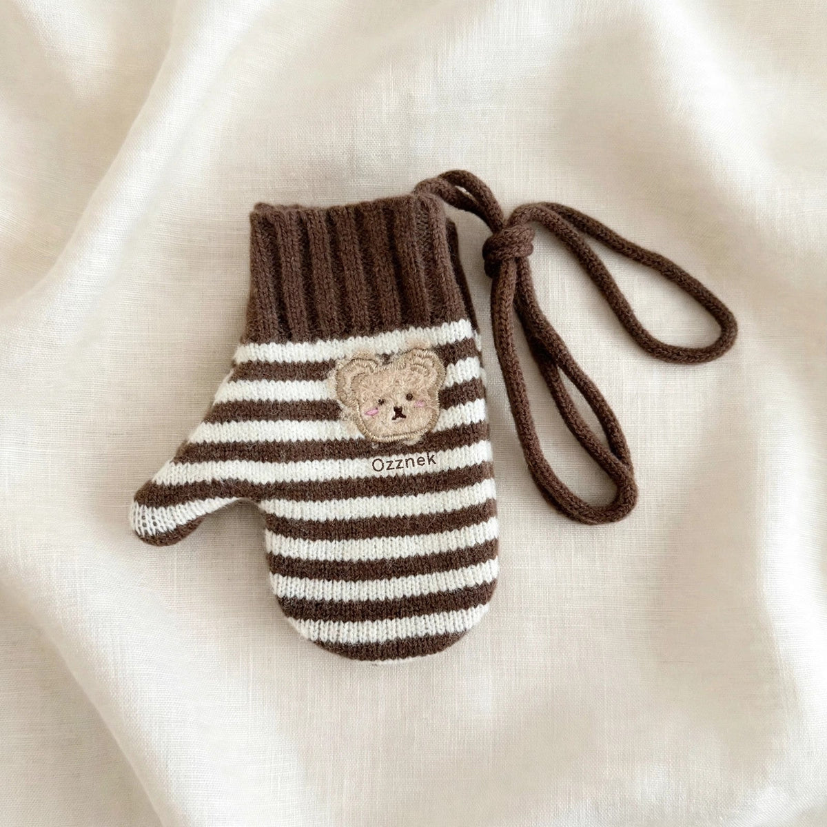 Pre-Order Kids Winter Gloves with String | Warm Toddler Mittens 2-5Y