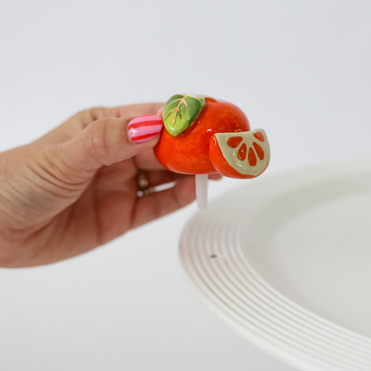 Nora Fleming Tangerine Mini Cutie Pie